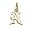A-Z, Initials Charm - Gold Plate