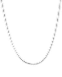 Large Sterling Silver Snake Chain