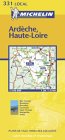City Travel Guides Discounted  Livres : Carte routière : Ardèche - Haute-Loire, N° 11331