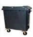 Wheelie Bin - Grey - 660L - Free Delivery