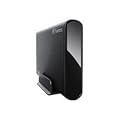 Fantec DB-ALU2 externes Geh�use (8,9 cm (3,5 Zoll) SATA, HDD mit Backup Funktion, USB 2.0) schwarz