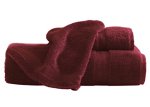 Famous Maker Bath Towel 2-Pack, Burgundy