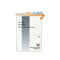 Qualit�tslehre. Einf�hrung, Systematik, Terminologie
