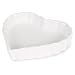 HIC Porcelain Heart Cr?me Brulee Dish 5- by 1-inch
