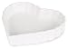 HIC Porcelain 5-by-1-Inch Heart Cr�me Brulee Dish, Set of Six