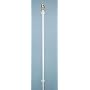 6 Foot 2-Piece Spinning Tangle-Free Flagpole WHITE -SALE PRICE!