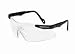 Jackson 3011672 Smith & Wesson Magnum 3G Safety Glasses, Black Frame, Clear Lens