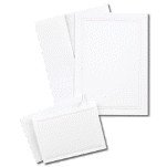 Masterpiece Intertwined White Invitation & Note Card Kit – 50 Invites & 50 Notes