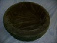 105 Berber Round Bed Assorted Colors 18 in for Dogs and Cats