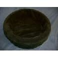 105 Berber Round Bed Assorted Colors 18 in for Dogs and Cats