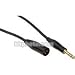 Mogami Gold TRS-XLRM - Audio cable - 3 pin XLR (F) - phone stereo 6.25 mm (M) - 15 ft - black