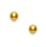 14k Yellow 5 mm Ball Screw-Back Earrings
