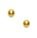 14k Yellow 5 mm Ball Screw-Back Earrings