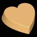 Large Heart Sheet Mold