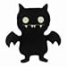 Secret Mission Ice Bat 7 inch Black Icebat Little Ugly Doll
