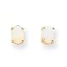 14k Opal Earrings - October XBE22