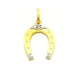 Charm - 14kt Gold Horseshoe Charm