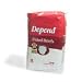 Depend Fitted Briefs, Large, 18 Briefs