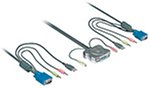 KVM-0204 KVM Switch USB^Cv