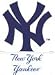New York Yankees Extra Large Logo Decal Set