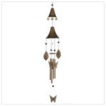 Bells N Butterflies Garden Outdoor Decor Windchime