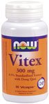NOW Vitex, Chaste Berry Tree Extract, With Dong Quai, 300mg, 90 VCaps
