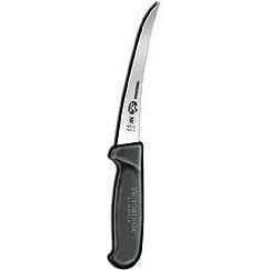 Boning, Curved, Semi-Stiff, Black Fibrox, 6 In. by Victorinox