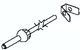 Delta Faucet RP12517 Horizontal Rod Chrome