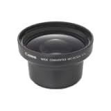 Canon WC-DC52A Wide Conversion Lens For Powershot S1 - 0.7x (26.6mm in 35mm Format)