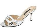Anne Klein New York KLAiko | High Heels Silver Specchio Shiny Metallic Leather