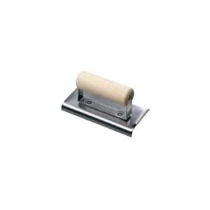 Marshalltown CE384 6-Inch by 3-Inch Steel Concrete Edger with Wood Handle by Marshalltown