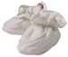 Sckoon Organic Cotton White Booties (Size=one-size)