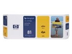 HP C4933A  Ink Cartridge No 81 Yellow 680Ml