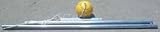 Ground Mounted Tetherball Set Galvanized, Complete - Deluxe Ball, Cord, Pole and Sleeve