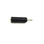 HOSA MONO 1/4" PHONE (F) - MONO 3.5 mm (M)
