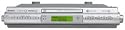 Sony Under-Cabinet Kitchen ICF-CDK50 CD/Clock Radio (Silver)