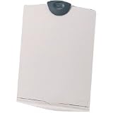 Freestanding Desktop Copy Stand/Clipboard, Plastic, 75-Sheet Capacity, Platinum