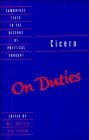 Cicero: On Duties (Cambridge Texts in the History of Political Thought) by Cicero, Marcus Tullius (February 22, 1991) Hardcover