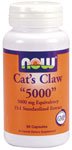 Cat's Claw '5000' by Now Foods - (334mg - 60 Vegetarian caps)