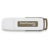 USB Flash Memory Drive 1GB - Water Resistant, Anti-Shock - detachable Lanyard Strap for Easy Portability