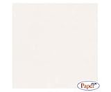 Black Ink - Paper Cover Weight - 180 gsm - White - Vellum - 25