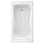 American Standard 2422VC Evolution 5' x 32 Acrylic Whirlpool with EverClean Hydro Massage Featuring System I - 2422VC