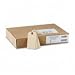Twine-Strung Manila Shipping Tags, Size #5, 4-3/4