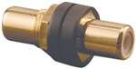 Oem Systems Company X-RGRG B RCA Front and Back with Black Color Coded Insulator