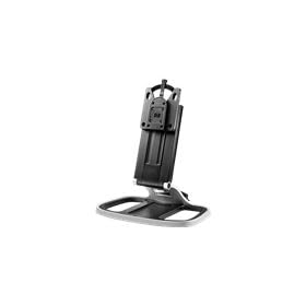 HP Integrated Work Center Stand USDT / Thin Clients - Monitor/desktop stand - black, silver