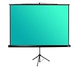 119IN Accuscreens Tripod Screen Matte White 1:1 84X84IN with Keystone