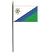 Lesotho 1987-2006 Miniature Flag