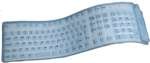 Glowtype Virtually Indestructib Keyb Illum Silicone Flex USB 109KEY