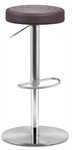 Zuo Modern Mellow Adjustable Espresso Barstool - 300232