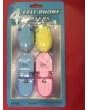 4 Cell Phone Erasers with Breakable Parts